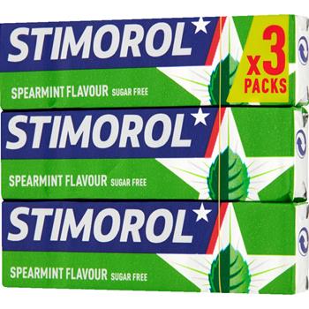 Stimorol Spearmint Sukkerfri 3-pak 42 g