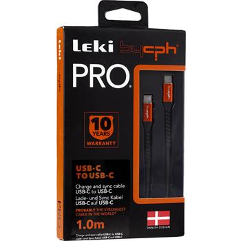 Leki bycph Pro Cable - USB-C to USB-C 1.0 m