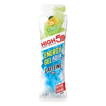 High5 Energi Gel Aqua m. Koffein Citrus 66 g