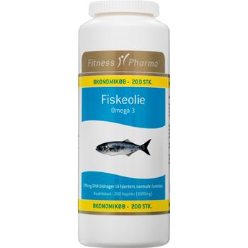 Fitness Fiskeolie 1000 mg 200 stk.