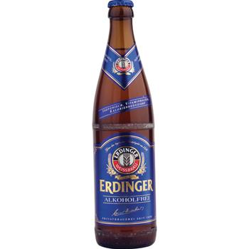 Erdinger Weissbier Alkoholfri 0,5 l. + pant