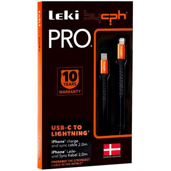 Leki bycph Pro Cable - USB-C to Lightning 2.0 m