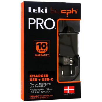 Leki bycph Pro USB & USB-C Power Adapter