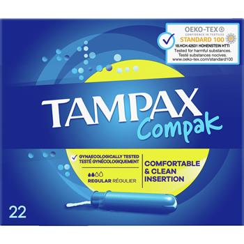 Tampax Compak Regular 22ct