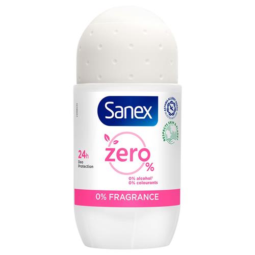 Sanex Zero Parfumefri Deo Roll-on 50 ml. - Grænsehandel til billige